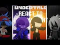 Download Lagu Undertale React to FNF Dustin [ Gacha | ENG | Part 2 ]