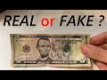 How to Tell if a 5 Bill is REAL or FAKE