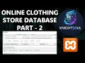 Insert Database Data in phpMyAdmin XAMPP Part 4