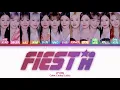 Download Lagu [OFFICIAL VER.] IZ*ONE (アイズワン) - Fiesta Japanese Ver. Lyrics (Kan/Rom/Eng/Color Coded/Lyrics/歌詞)