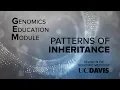 Genomic Education Module GEM Patterns of Inheritance