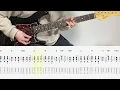 yung kai - blue (guitar cover with tabs & chords)