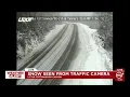 LIVE Snow seen from traffic camera in Little Cottonwood Canyon