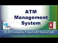 VB NET ATM System Project with MS Access Database