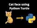 How To Draw Cat In Python Turtle II Python Me Cat Kaise Banaye