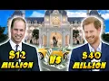Prince Harry VS Prince William - Lifestyle War 2023 Net Worth Rich Life Salary Spending Millions