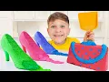 Download Lagu Roma Tests Fun Tricks with Kinetic Sand