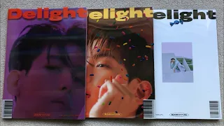  unboxing baekhyun 2nd mini album delight cinnamon honey u0026 mint ver 
