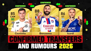FIFA 27 | NEW CONFIRMED TRANSFERS & RUMOURS! 🚨🔥 ft. Benzema, Coutinho, Icardi... etc