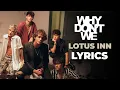 Lagu Why Don't We - Lotus Inn (LYRICS)