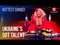 HOT Dance From the Owner of BIGGEST BREASTS in Ukraine Amazing Auditions Got Talent 2022