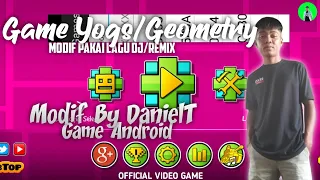 geometry dash master game androidgame game gua modif dengan lagu dj