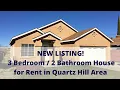 NEW LISTING 3 Bedroom 2 Bathroom House for Rent in Quartz Hill Area