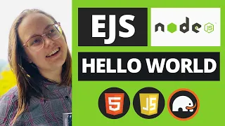 Build a Hello World Website and Web Server with EJS Node and Express