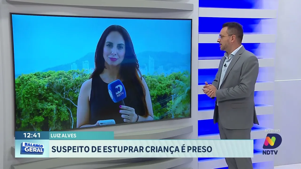 Homem é Preso em Flagrante por Estupro de Criança em Luiz Alves