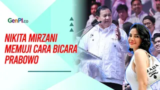 Nikita Mirzani Bilang Prabowo Gemoy dan Smart