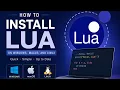 How to Install Lua on Windows macOS Linux
