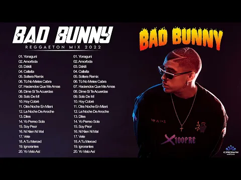 Download MP3 Bad Bunny Top Playlist 2022 | Bad Bunny Exitos - Bad Bunny Mix 2022