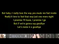 Victoria Monét - Good Bye | Karaoke Guitar Instrumental