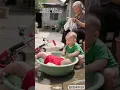 Download Lagu The brother was washing vegetables, and the baby accidentally fell into  #baby #cutebaby #cute