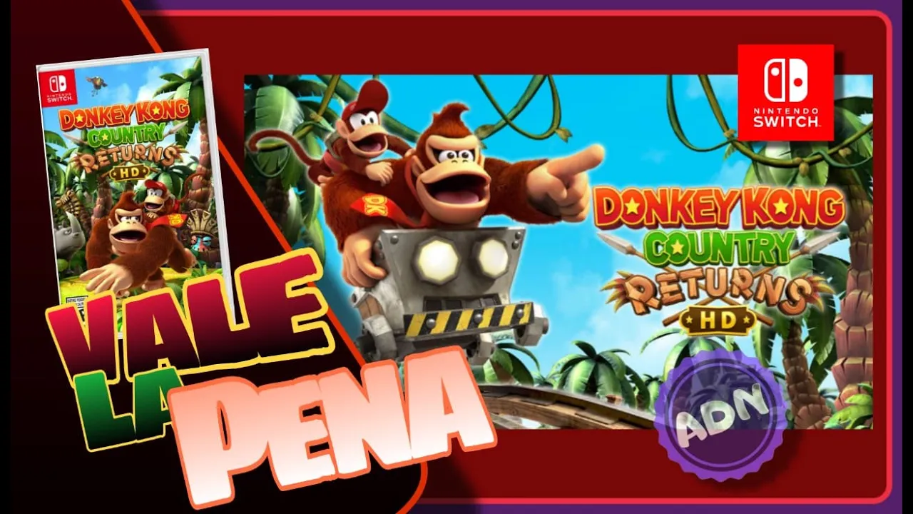 Donkey Kong Country™ Returns HD - Primeros Minutos Gameplay