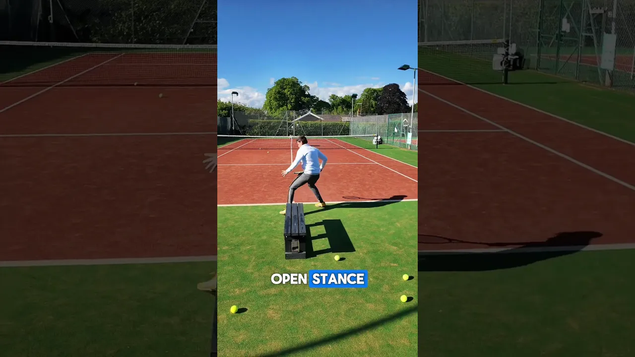Crazy Tennis Drill