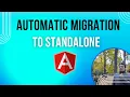 Angular - How to migrate to standalone API