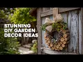 Stunning DIY Outdoor Decor Garden Art Crafts and Ideas