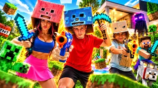 Quem será que vai ganhar esse desafio da fantasia do Minecraft #minecraft