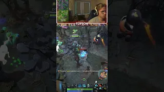 Instead of Playing Dota Topson Playing Basketball NBA in Dota 2