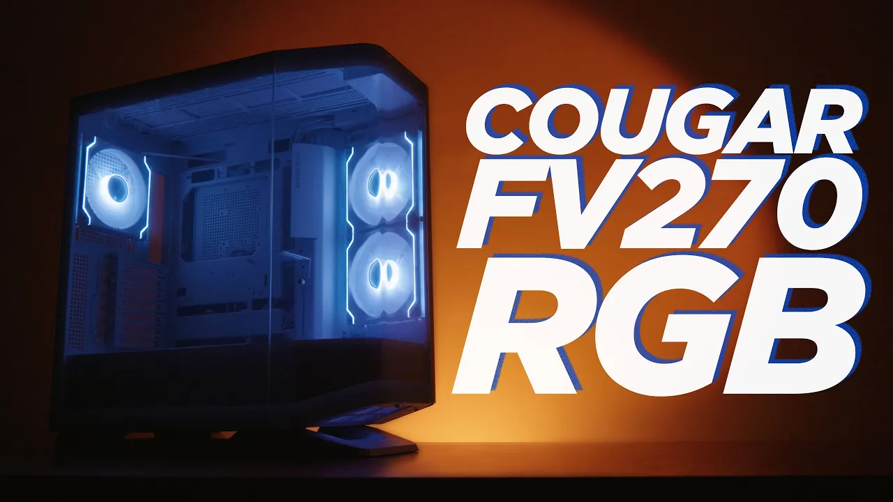 クーガー FV270 RGB コンピュータケースレビュー - Root-Nation.com