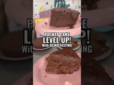PACKET CAKE LEVEL UP! Who else likes to level up their packet cakes?