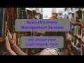 Library Management System - Create User Form