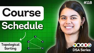 Course Schedule Problem using Graph Topological Sort