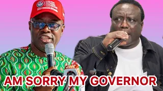 saheed osupa apologized to seyi makinde for betraying him during campaign in oyo state u0026 support him