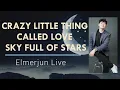 Download Lagu CRAZY LITTLE THING CALLED LOVE - SKY FULL OF STARS #elmerjun #onemanband #acoustic #wedding #m2m