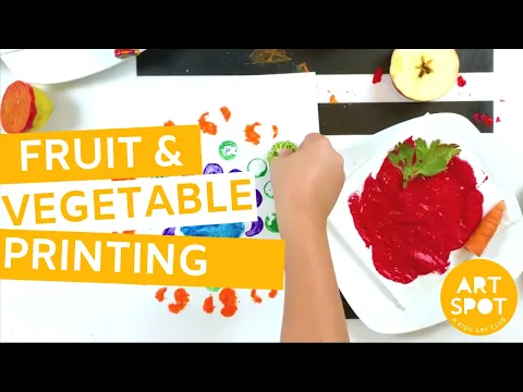 Download MP3 Easy Art For Kids: Fruit & Vegetable Printing