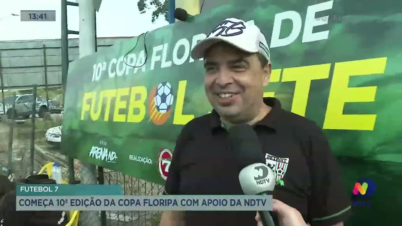 Começa 10ª edição da Copa Floripa com apoio da NDTV