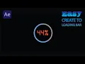 Loading Bar Animation In Adobe After Effects 2025 Tutorial