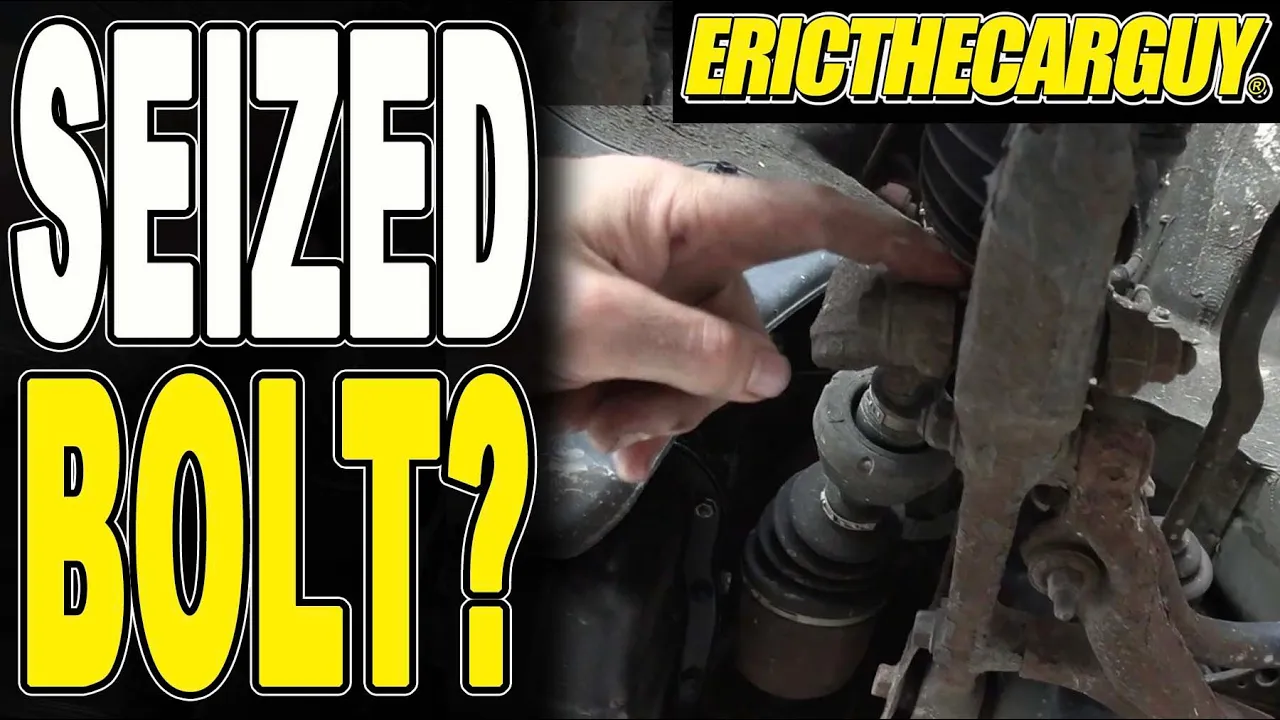 How To Remove a Bolt Seized in a Bushing Sleeve