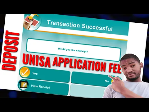 Download MP3 How to deposit the application fee at FNB/ ABSA for UNISA | 2023 UNISA online applications