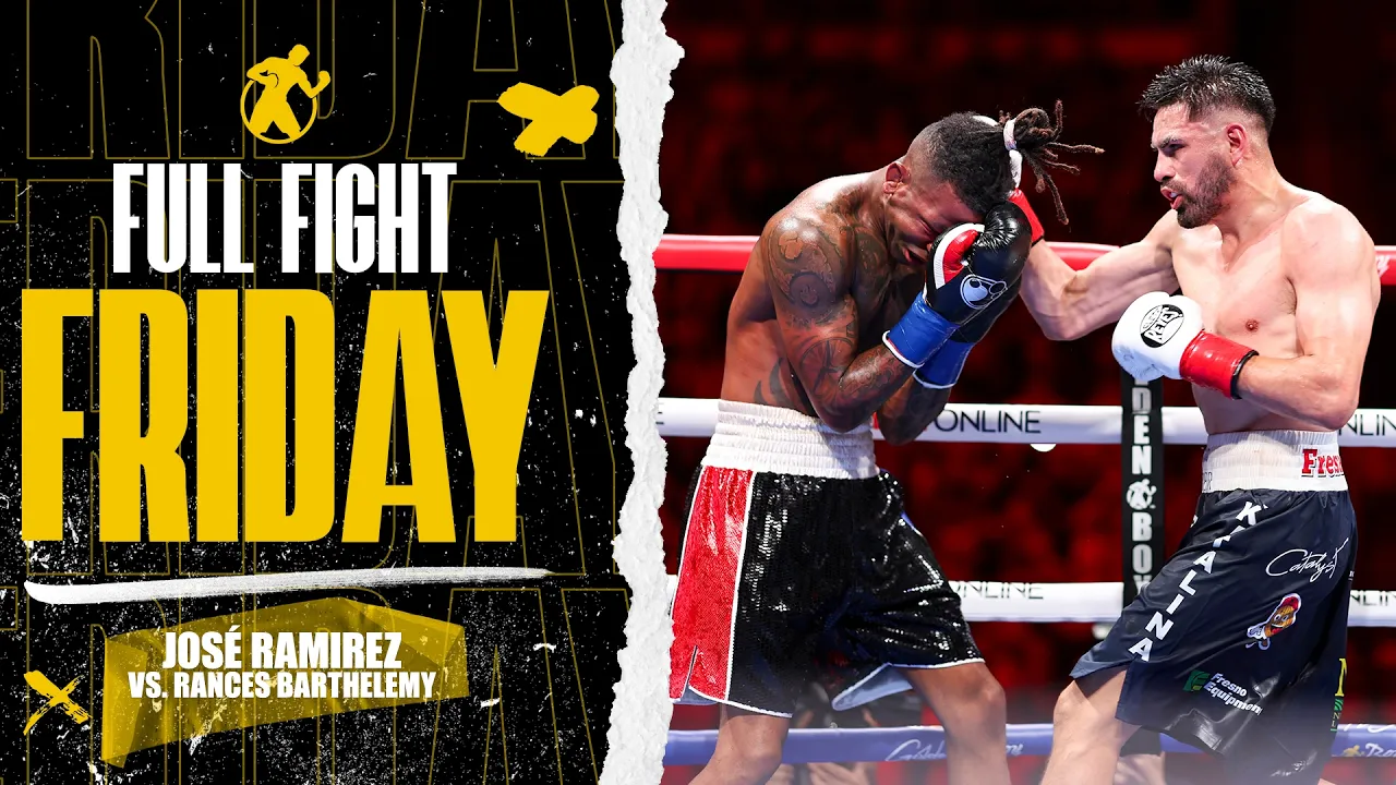 Full Fight | José Ramirez vs. Rances Barthelemy | Power. Pressure. Experience.