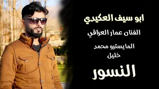 اغنية ابو سيف العكيدي وكالة النسور   الفنان عمار العراقي دندنها