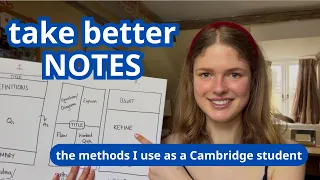the only THREE note pages you ll ever need to use tested as a Cambridge student