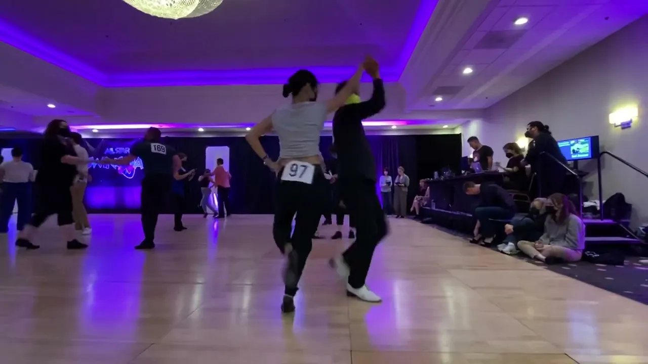 Advanced prelims, All Star Swing Jam 2022 - Johnny Lee & Helen Zhou