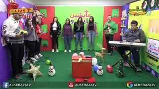 ترنيمة يوم الميلاد يوم ما قلبى ليك عاد ونادى بملكك عليه  ميلادك ربى مش قصة وخلاص برنامج عايشين ليسوع دندنها