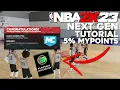 How to Get a 5 MyPoints Accelerator in NBA 2K23 MyCareer NBA 2K23 Next Gen Tutorial