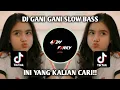 DJ GANI GANI SLOW BASS TIKTOK VIRAL TERBARU 2021 || JEDAG JEDUG DJ GANI GANI HUJAN BADAI ANGIN RIBUT