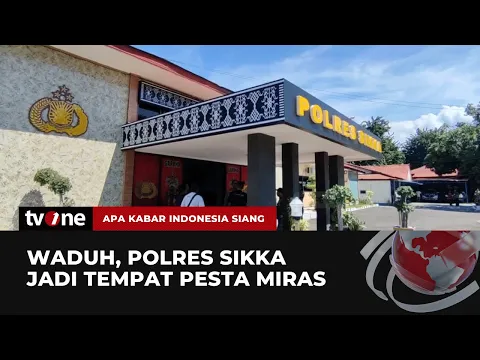 VIRAL! Polres Sikka Jadi Tempat Pesta Miras Oleh Sejumlah Wanita