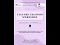 Computational Thinking for Teachers